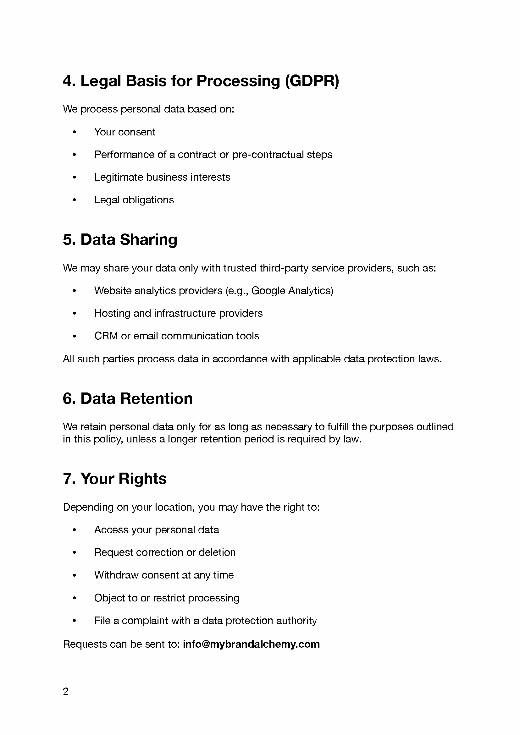 Privacy Policy