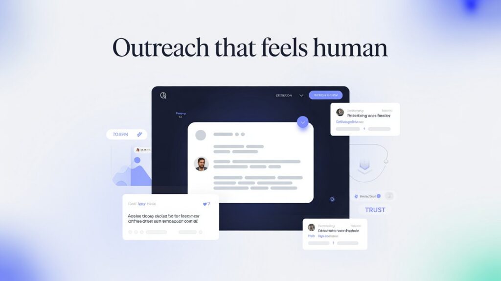 Outreach Human SEO marketing email ai visibility