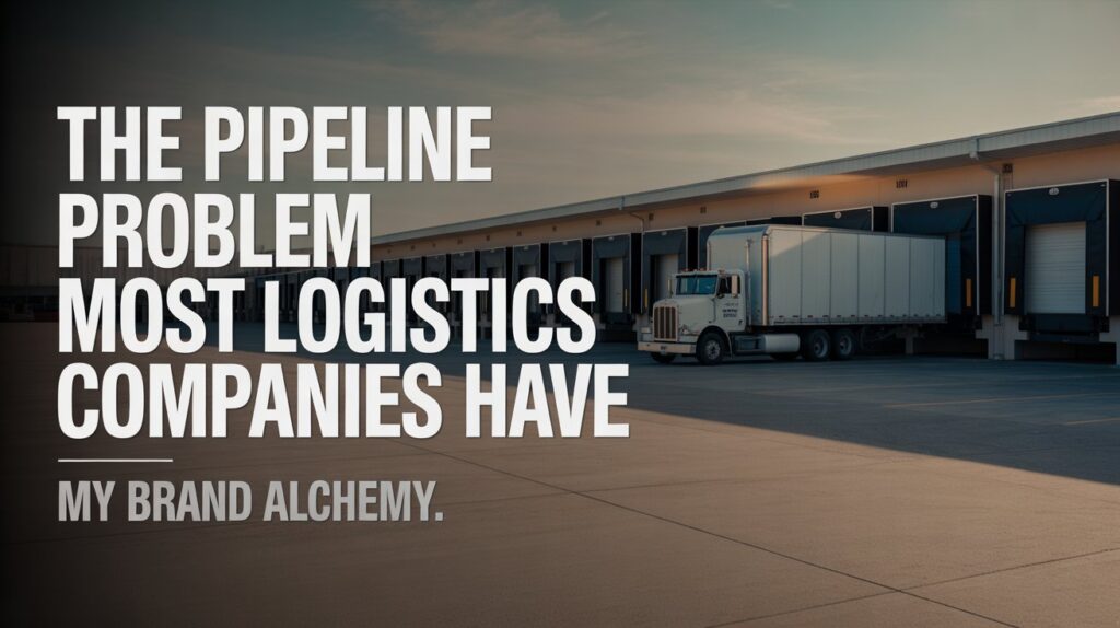 logistics 3pl seo outreach marketing linkedin pipeline